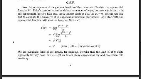 The Chain Rule