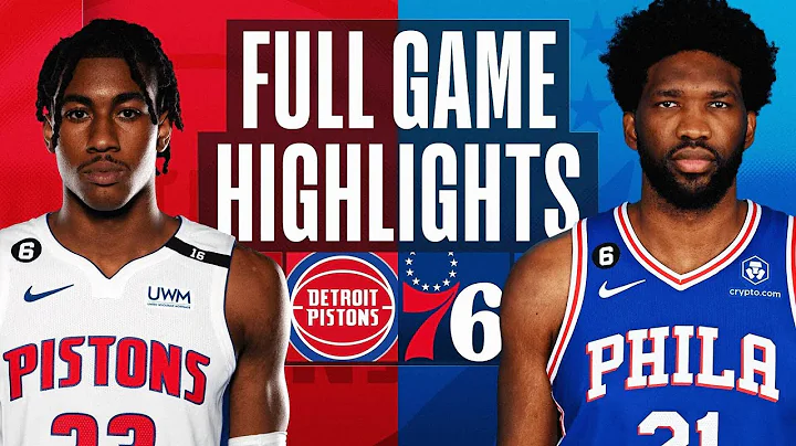 PISTONS at 76ERS | FULL GAME HIGHLIGHTS | December...