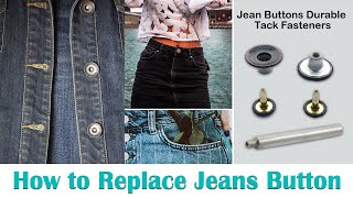 20 Sets Button Pins for Jeansmultifunctional Jean Button ReplacementNo Sew and No Tools Instant Jean Button Pins for Pantssimple Installation,reusable
