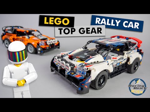 LEGO Technic 42109 Top Gear Rally Car unboxing, building details and review