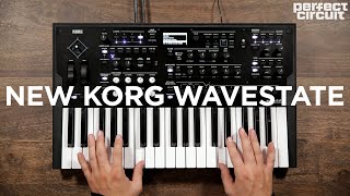 New Korg Wavestate Vector & Wave Sequencing Synthesizer