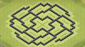 *Clash Of Clans* TH-8 FARMING Base (Dark Elixir Hoarder)