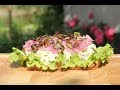 EGG SALAD SANDWICH WITH RADISH AND RYE BREAD RECIPE.