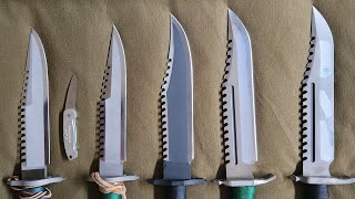 Rambo knives by the great Daniele Mauro