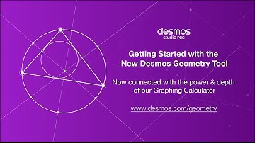 Getting Started with the New Desmos Geometry Tool