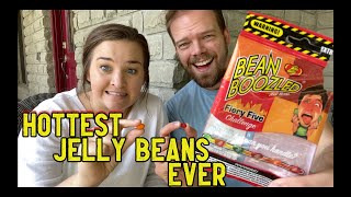 BLAZING HOT JELLY BEANS!  Bean Boozled Fiery Five Jelly Bean Challenge.