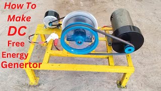How To Make Free Energy 12v DC Battery Charger With DC Motor Self Running Free Electricity Generator