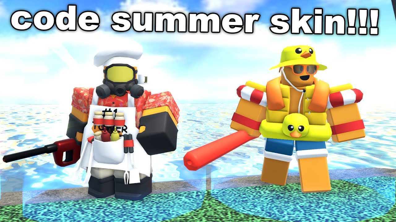 ALL NEW SUMMER SKINS in Roblox Tower Defense Simulator (TDS) 