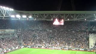 Juventus Vs Lazio 4 - 1 formazione curva sud 31/08/13