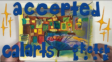 accepted calarts sketchbook 2025!