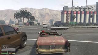 Grand Theft Auto V - Following the Civil Border Patrol