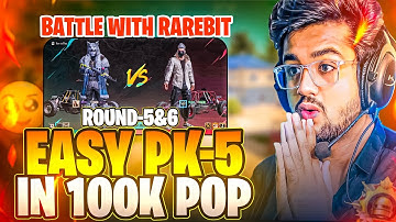 POPULARITY BATTLE WITH @rarebit & @WmaxGaming6  🤑  || ROUND- 5&6 