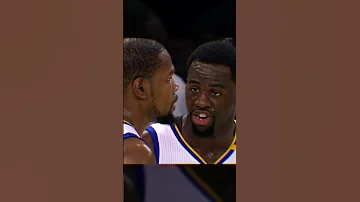 When KD & Draymond got HEATED 😳 #shorts