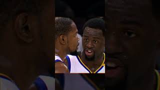 When Kd Draymond Got Heated 