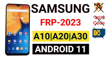 2023 NEW-SAMSUNG A10 A20 A20s A30 Frp Bypass | Google Account Unlock Without Pc Android 11