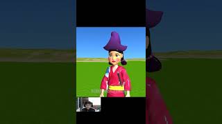 Scary Teacher 3D vs Squid Game Classic Costume Challenge 5 Times Granny Loser #shorts