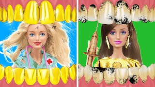 🌟 MY BARBIE IS A DOCTOR 👩🏻‍⚕️ DIY Miniature Ideas and Fantastic Crafts by 123 GO! HACKS