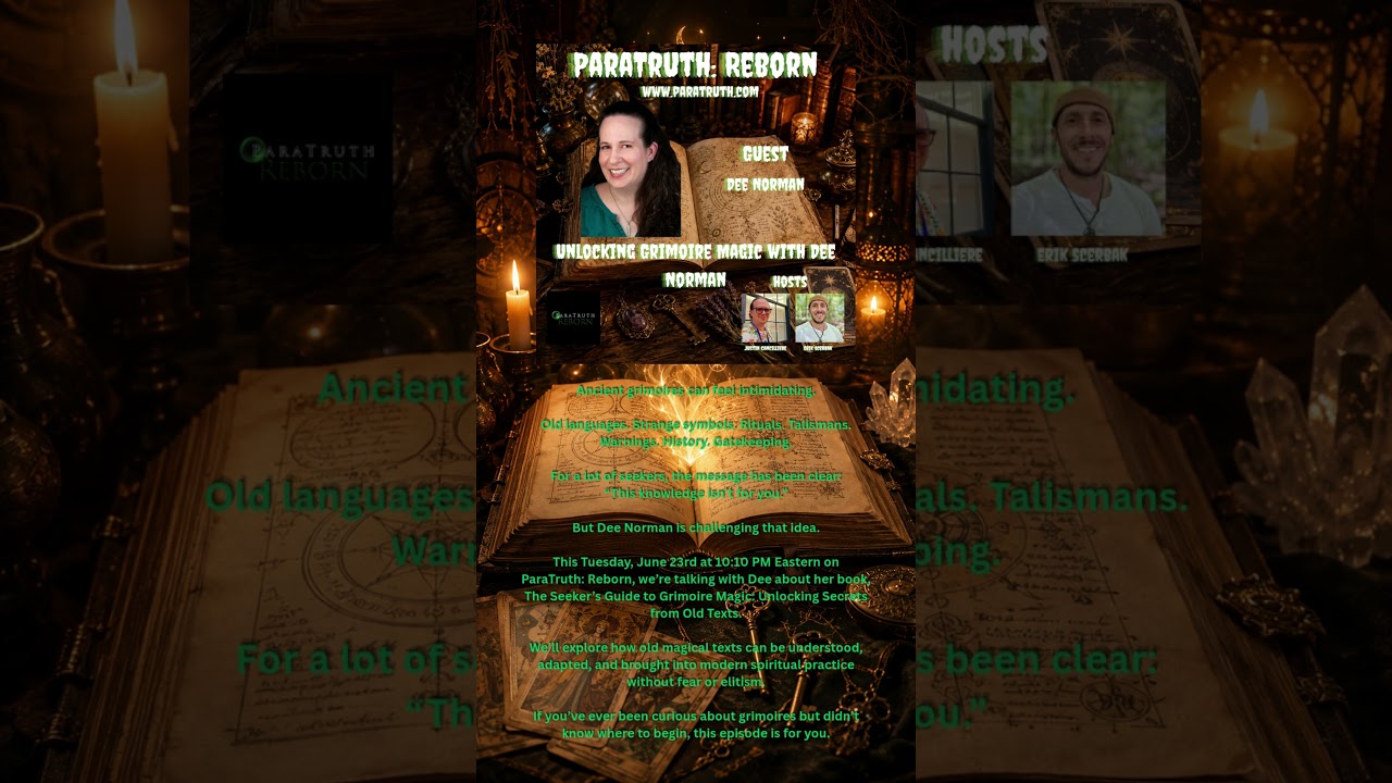 Unlocking Grimoire Magic with Dee Norman Reminder