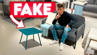 EIGENES Möbelstück in IKEA geschmuggelt