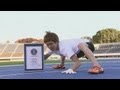 Fastest man on all fours  guinness world record