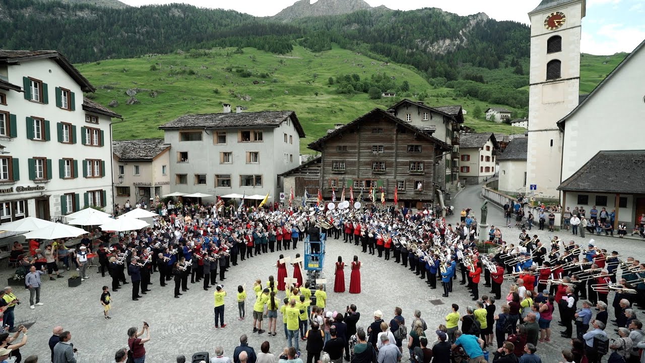 Bezirksmusikfest Surselva 2023 in Vals