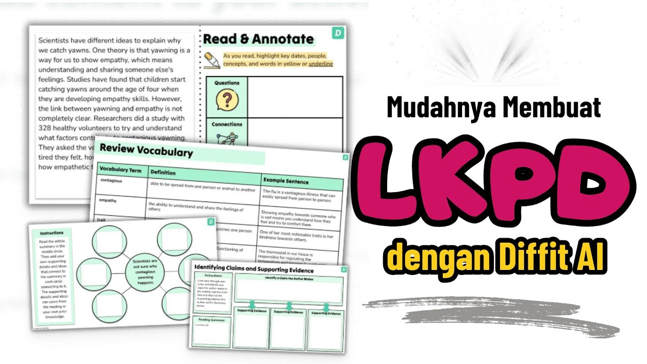 Membuat LKPD Keren Dengan Diffit AI YouTube Membuat lkpd keren dengan diffit ai youtube