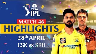 Chennai Super Kings V Sunrisers Hyderabad | Full Match Highlights | CSK Vs SRH | (Trending Videos)