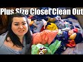 PLUS SIZE CLOSET CLEAN OUT DECLUTTER MARI KONDO KON MARI