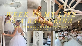 true ballerina core- ABT summer intensive vlog bts training,self care tips,meeting Isabella boylston