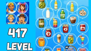 Bubble Match Level 417 Walkthrough Solution