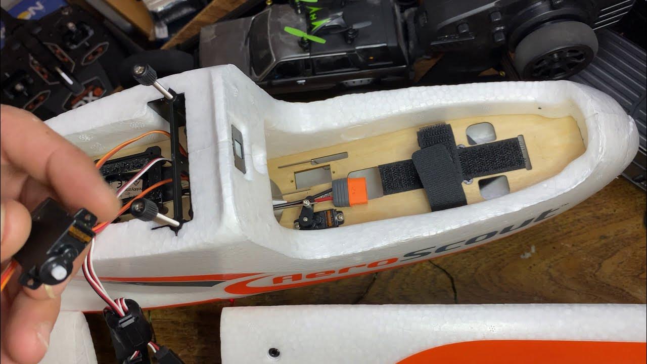 How to Upgrade AeroScout S 1.1 Servo Titanium gears, CRASH RTF, GoPro