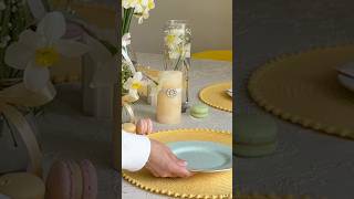 Soft spring table setup 🌼 (so easy to recreate)”