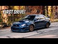 First Drive In The New Turbo STI!