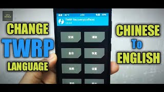 How to Change TWRP Language