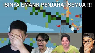 EMANK ISINYA PENJAHAT SEMUA KALO KASI TRAP !!! [ Ultimate Chicken Horse ]