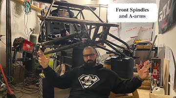 Yamaha R1 Buggy Build - Part 8 Front spindles and A-arms time