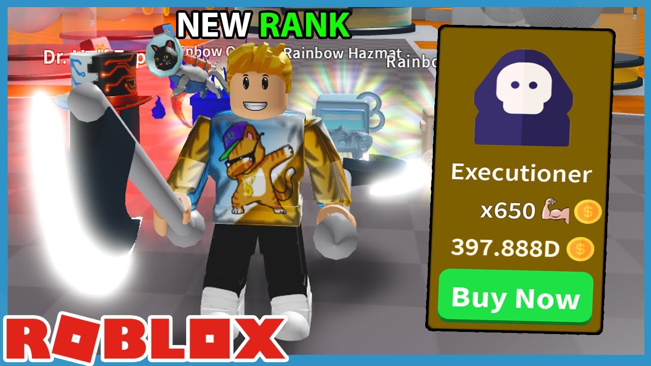 I Got 2 New Ranks Crazy Muscle Multipliers Roblox Saber