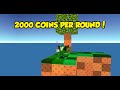 HOW TO GET TONS OF COINS IN ROBLOX SKYWARS! 2000 COINS PER ROUND!