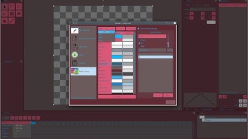 Glaxnimate: Changing Theme