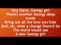 The Seekers - Georgy Girl (Lyrics)