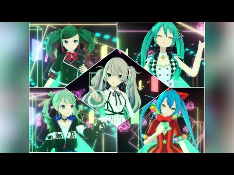 【プロセカ】Miku 3DMV イベント衣装付き 初音ミク×星乃一歌×花里みのり×小豆沢こはね×天馬司×宵崎奏