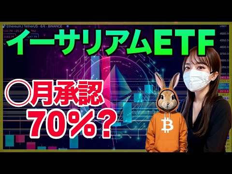 【BTC ETH SOL SUI】分析と戦略 イーサリアムETF承認も近い可能性