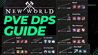 How To DPS In New World: Deep Dive PVE Guide