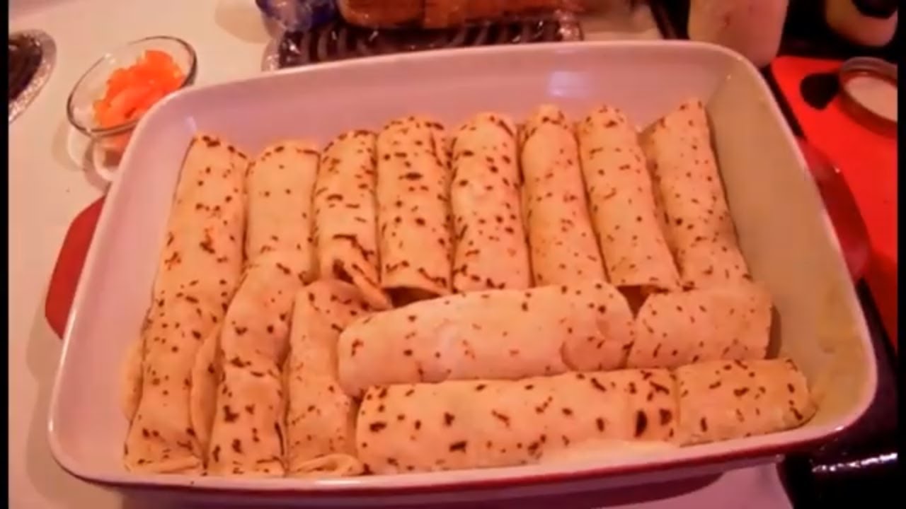 Chicken Alfredo Enchilada's YouTube