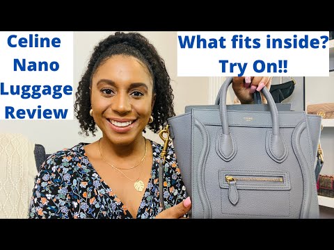 CELINE NANO LUGGAGE BAG REVIEW, Features, Price