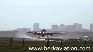 [Hd] Heavy Cargo Departures - Windy Conditions - Schiphol 21 January 2012