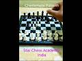 Knight Checkmate Pattern in Chess ♟️ #chessstrategy #starchessacademy #chesslessons
