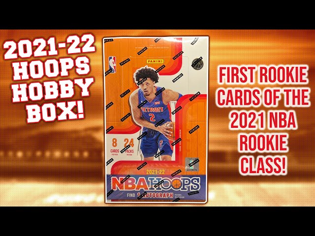 👀 FIRST LOOK: 2021-22 PANINI NBA HOOPS HOBBY BOX BREAK/REVIEW