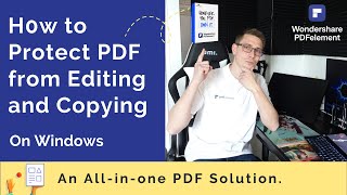 How to Protect PDF from Editing and Copying