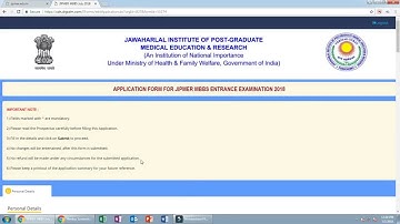How to apply for JIPMER 2019 Application Form for MBBS   Step by Step Guide